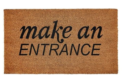 Groundsman Make An Entrance Doormat - 40x70cm