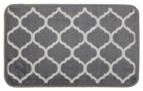 Groundsman Supersoft Washable Mat 50 x 75cm - Trellis Grey