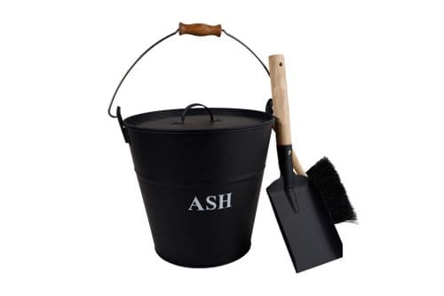 Hearth & Home Deluxe Ash Bucket & Tidy Set - 30cm