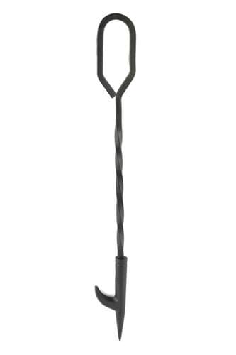 Hearth & Home Iron Poker - Black