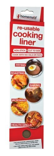 Homemaid Kitchenware Re-usable Cooking Liner - 250mm x 330mm