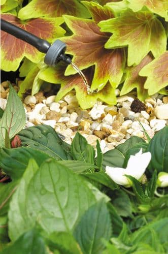 Hozelock 4 LPH End of Line Pressure Compensating Dripper - (Contains 5)