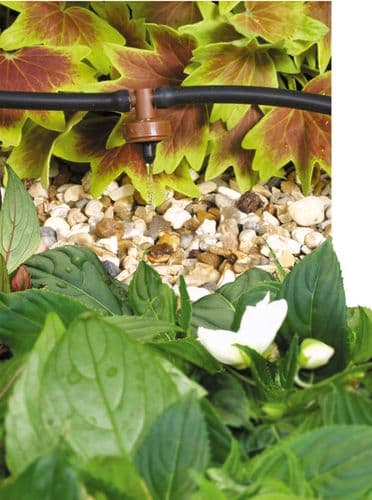 Hozelock 4 LPH In-line Pressure Compensating Dripper - (Contains 5)