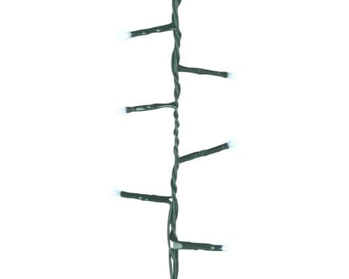 Kaemingk 2000 LED Compact Twinkle Lights - Cool White With Green Cable