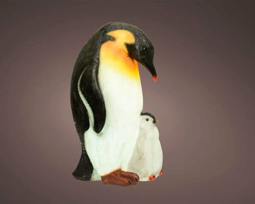 Kaemingk 8 LED Fibreglass Penguin - Cool White