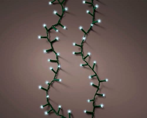 Kaemingk Diamond LED Compact Twinkle Lights 8f 750 Grn/C/W - 1870cm