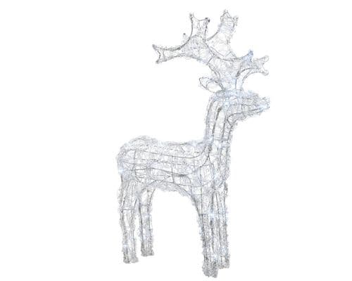 Kaemingk LED Acrylic Reindeer - 120 LEDs Cool White