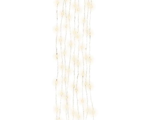 Kaemingk LED Bunch With Flash - Warm White. Silver Cable - 640 lights