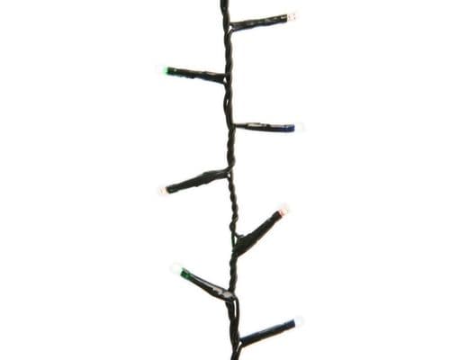 Kaemingk LED Compact Twinkle Lights 22.5m - 1000 Lights Multi Coloured With Green Cable
