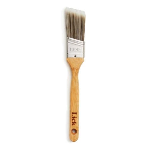 LickTools Eco Bamboo Handle Angle Sash Brush - 1.5"