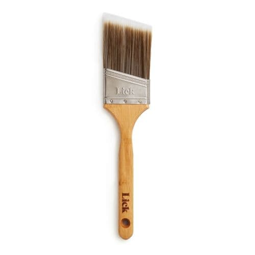 LickTools Eco Bamboo Handle Angle Sash Brush - 2.5"