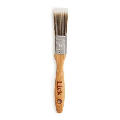LickTools Eco Bamboo Handle Flat Brush - 1"