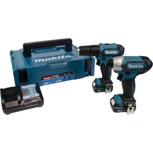 Makita 12V Combi Drill & Impact Driver - 2 Piece