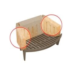 Manor Coal Saver Bricks - Side Pair