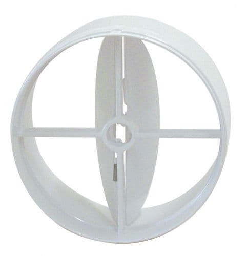 Manrose Back Draught Shutter - 4"/100mm