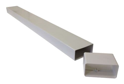 Manrose Flat Ducting Female - 4"/100mm/110x54mm