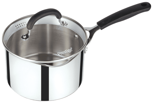 Meyer Prestige Non Stick Straining Saucepan 2.6L - 18cm