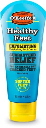 O'Keeffe's Healthy Feet Exfoliating Moisturising Foot Cream - 85g Tube