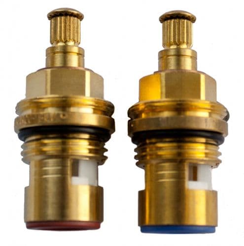 Oracstar Ceramic Tap Glands - Pair - 8.0mm x 12.0mm (20 Splines)