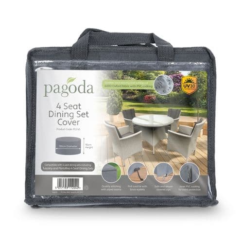 Pagoda 4 Seat Dining Set Cover - 190 x 90cm