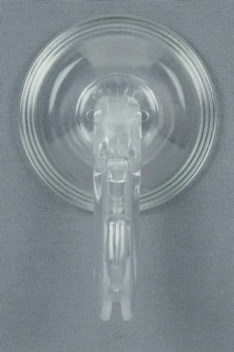 Premier Clear Wreath Hanger Suction Clamp In 12pc - Clear