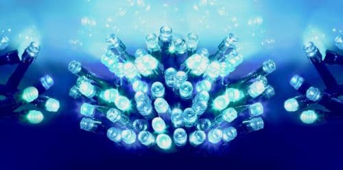 Premier Multi Action Battery Operated TIMELIGHTS™ - 200 LED - Blue