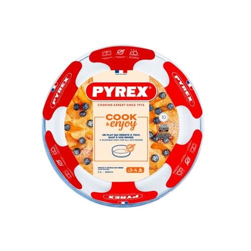 Pyrex Cook & Enjoy Fluted Flan Dish - 26cm