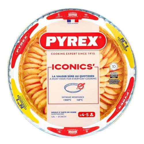 Pyrex Iconics Flan Dish - 27cm
