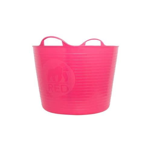 Red Gorilla Flexible Large Tub 38L - Pink