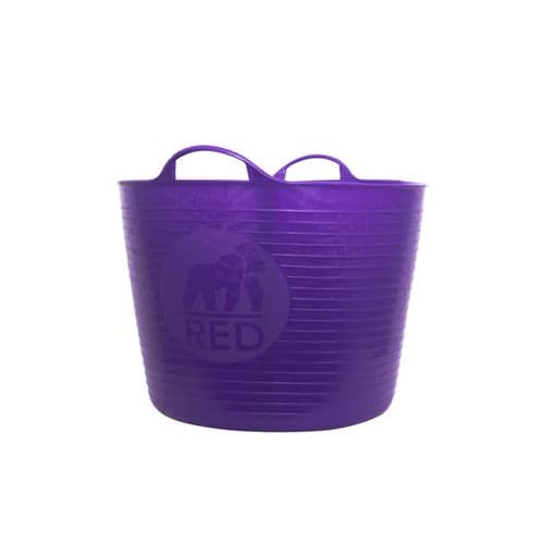 Red Gorilla Flexible Large Tub 38L - Purple