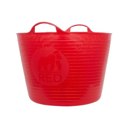 Red Gorilla Flexible Large Tub 38L - Red