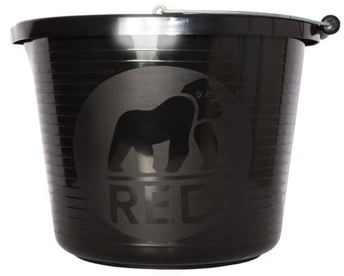 Red Gorilla Premium Bucket 15L - Black