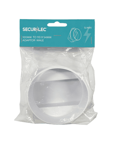 Securlec Adaptor Male 100mm to 110 X 54mm - 4"