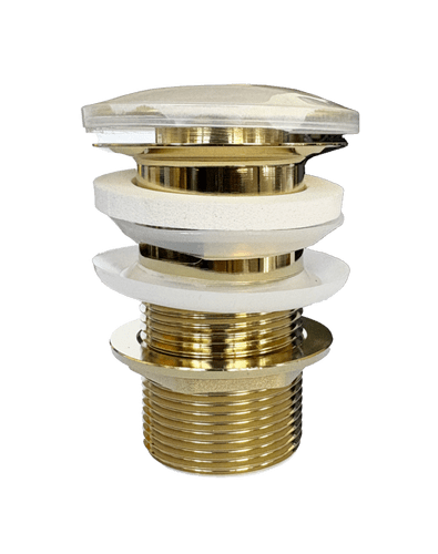 Securplumb Basin Waste Brushed Brass - 78mm x 32mm