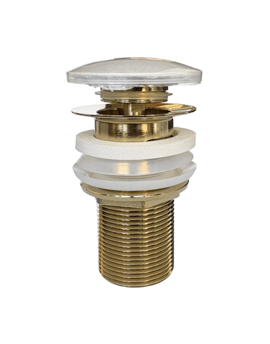 Securplumb Basin Waste Brushed Brass - 89mm x 32mm