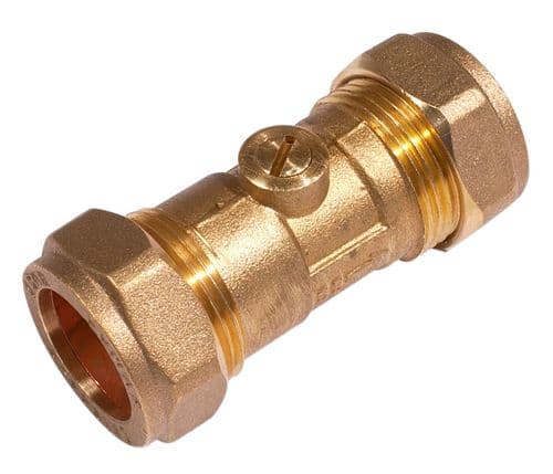 Securplumb Comp Isolating Valve - 15x15