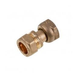 Securplumb Comp Straight Tap Connector - 15x1/2