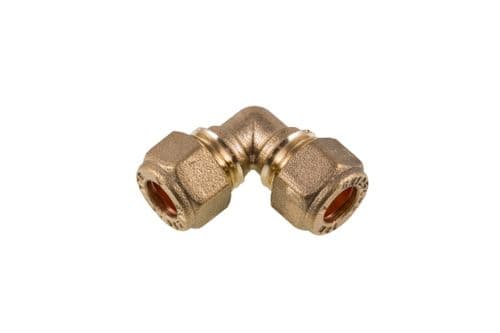 Securplumb Compression Elbow - 15mm Pack 10