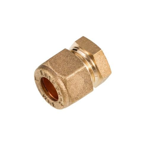 Securplumb Compression Stop End - 22mm