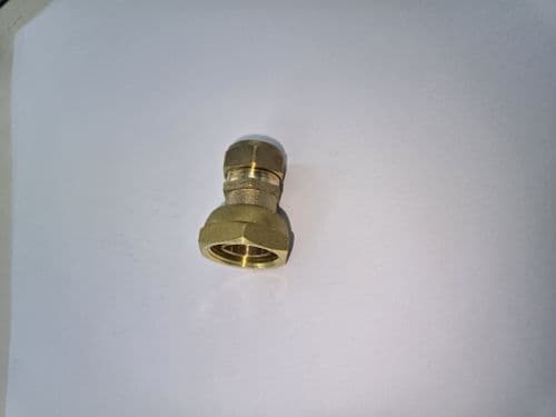 Securplumb Compression Straight Tap Connector - 15mm x 3/4"