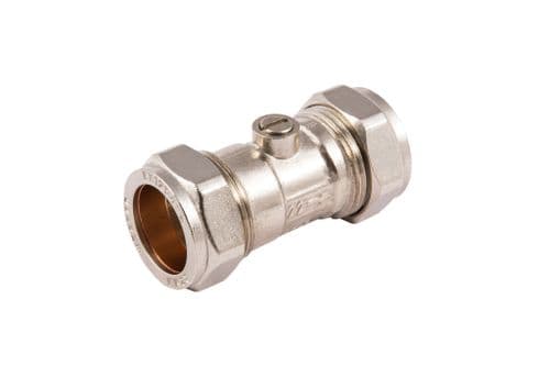 Securplumb CP CXC Isolating Valve - 22mm