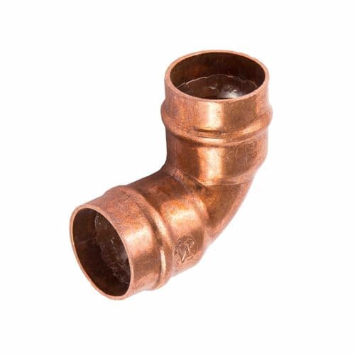 Securplumb Pre Soldered Elbow - 15mm Pack 2