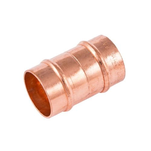 Securplumb Pre Soldered Straight Connector - 15mm Pack 2