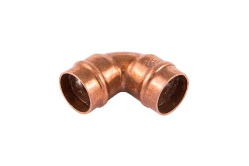 Securplumb SR12 90 Elbow Solder Ring - 22mm Pack 10