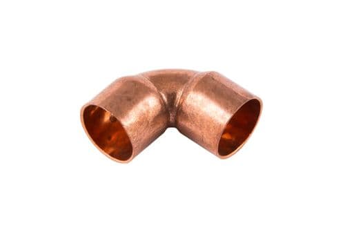 Securplumb WRAS 90 Deg Elbow End Feed - 22mm Pack 10