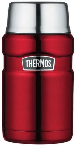 Stainless King Food Flask 0.71L - Red
