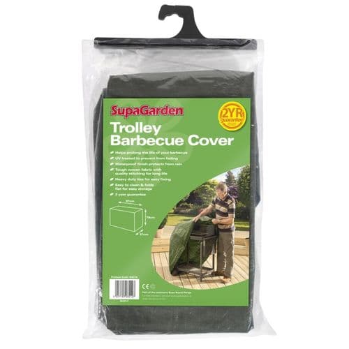 SupaGarden Trolley Barbecue Cover - 97cm x 79cm x 51cm