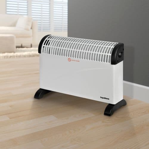 SupaWarm Convector Heater 2000w - Size: 535mm(w)x200mm(d)x385mm(h)