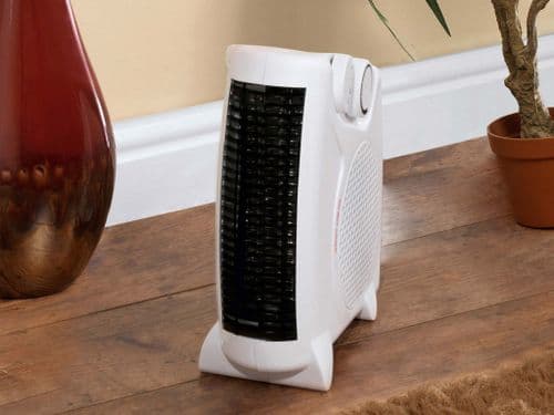 SupaWarm Position Fan Heater 2000W - Size: 250mm(w)x120mm(d)x240mm(h)