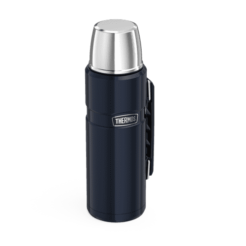Thermos Stainless Steel King Flask 1.2L - Midnight Blue